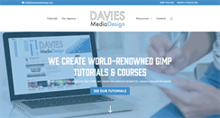 Desktop Screenshot of daviesmediadesign.com